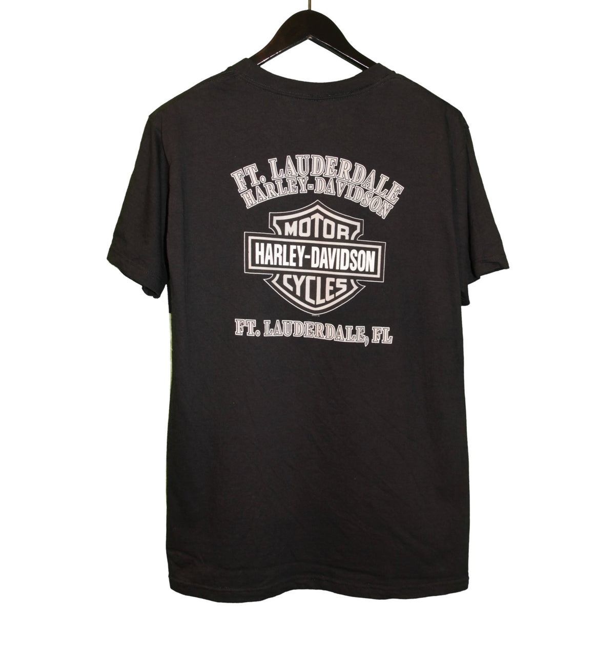 Harley Davidson 00s 100 Years Biker Shirt - Faded AU