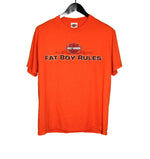 Harley Davidson Fat Boy Rules Shirt - Faded AU