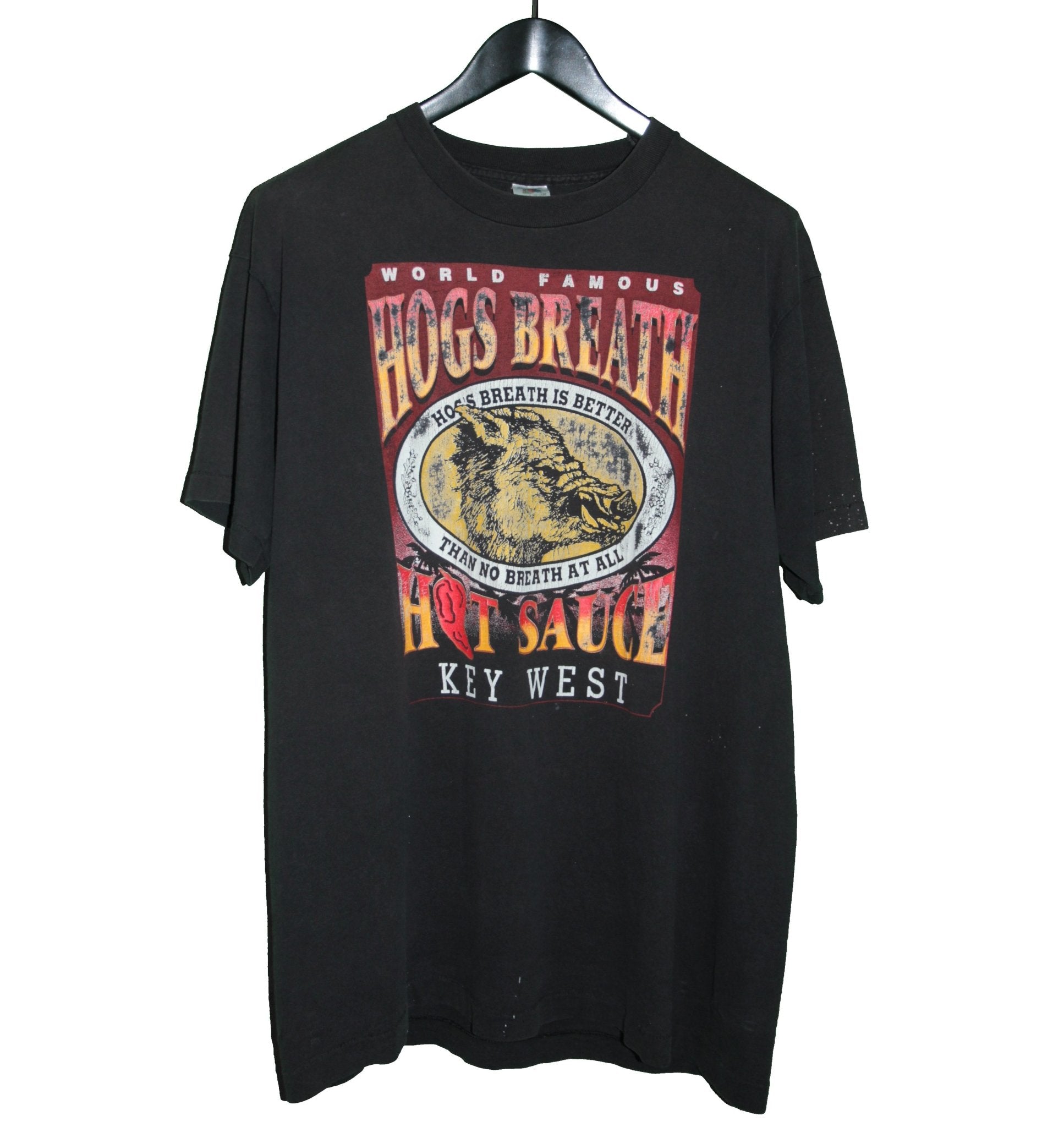 Hogs Breath 90's Hot Sauce Biker Shirt - Faded AU
