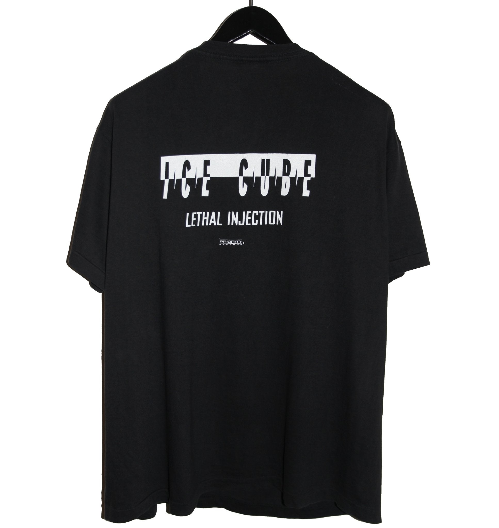 Ice Cube 1993 Lethal Injection Promo Shirt - Faded AU