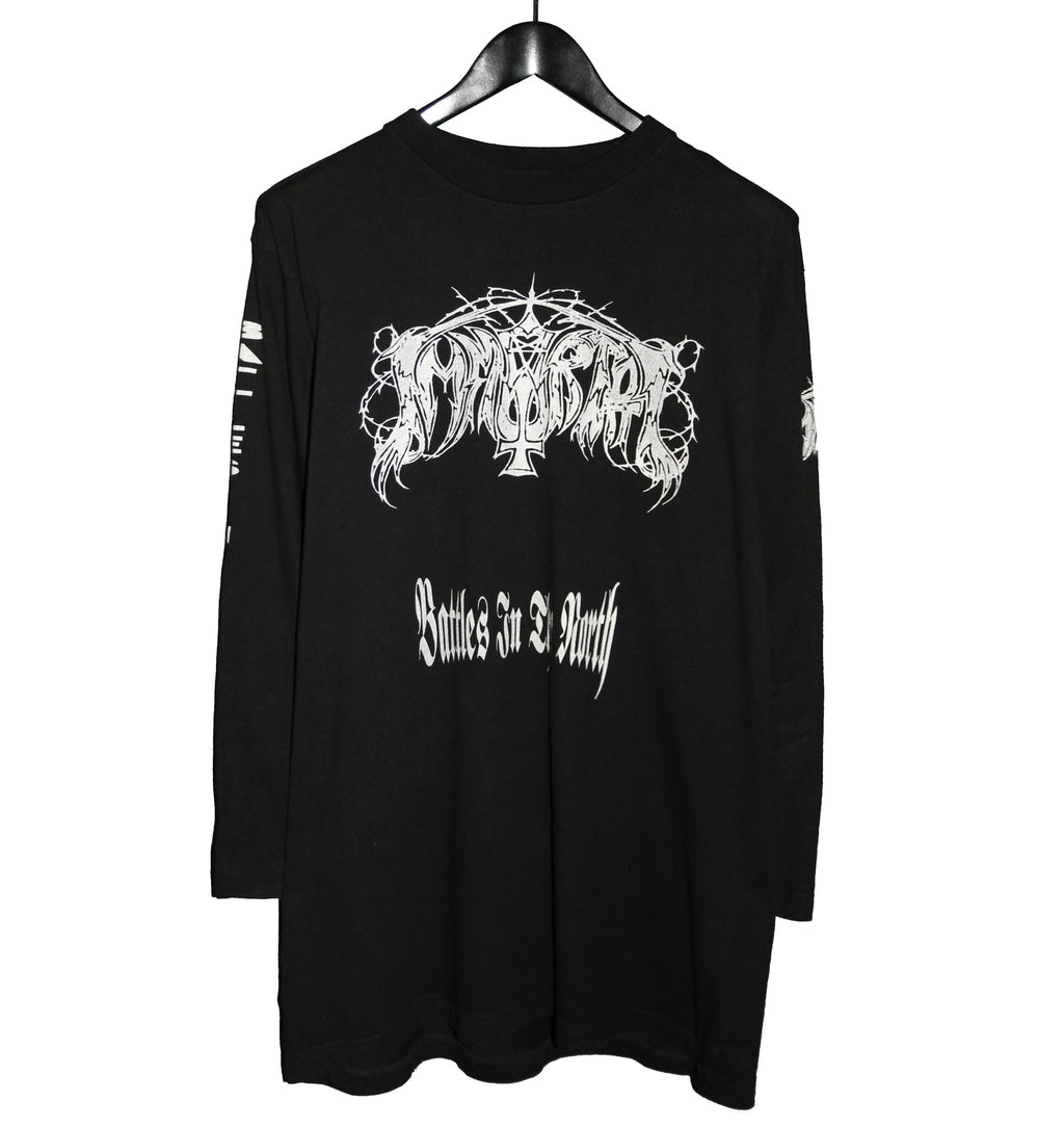 Immortal 1995 Battles In The North Album Longsleeve - Faded AU