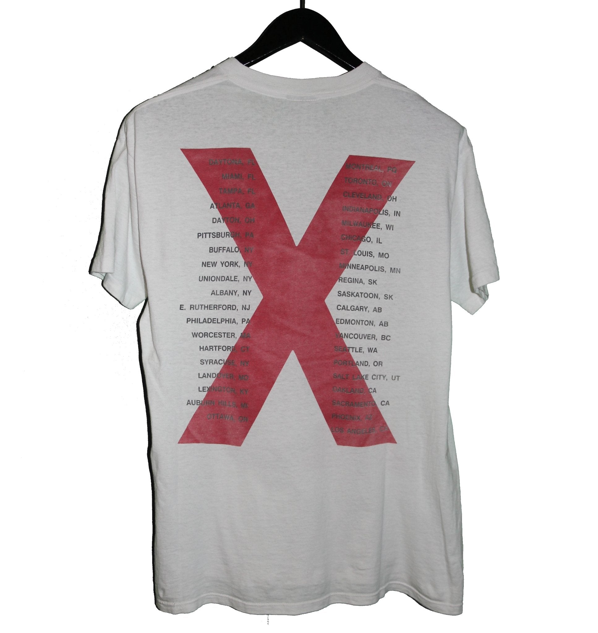 INXS 1991 X Factor Tour Shirt - Faded AU