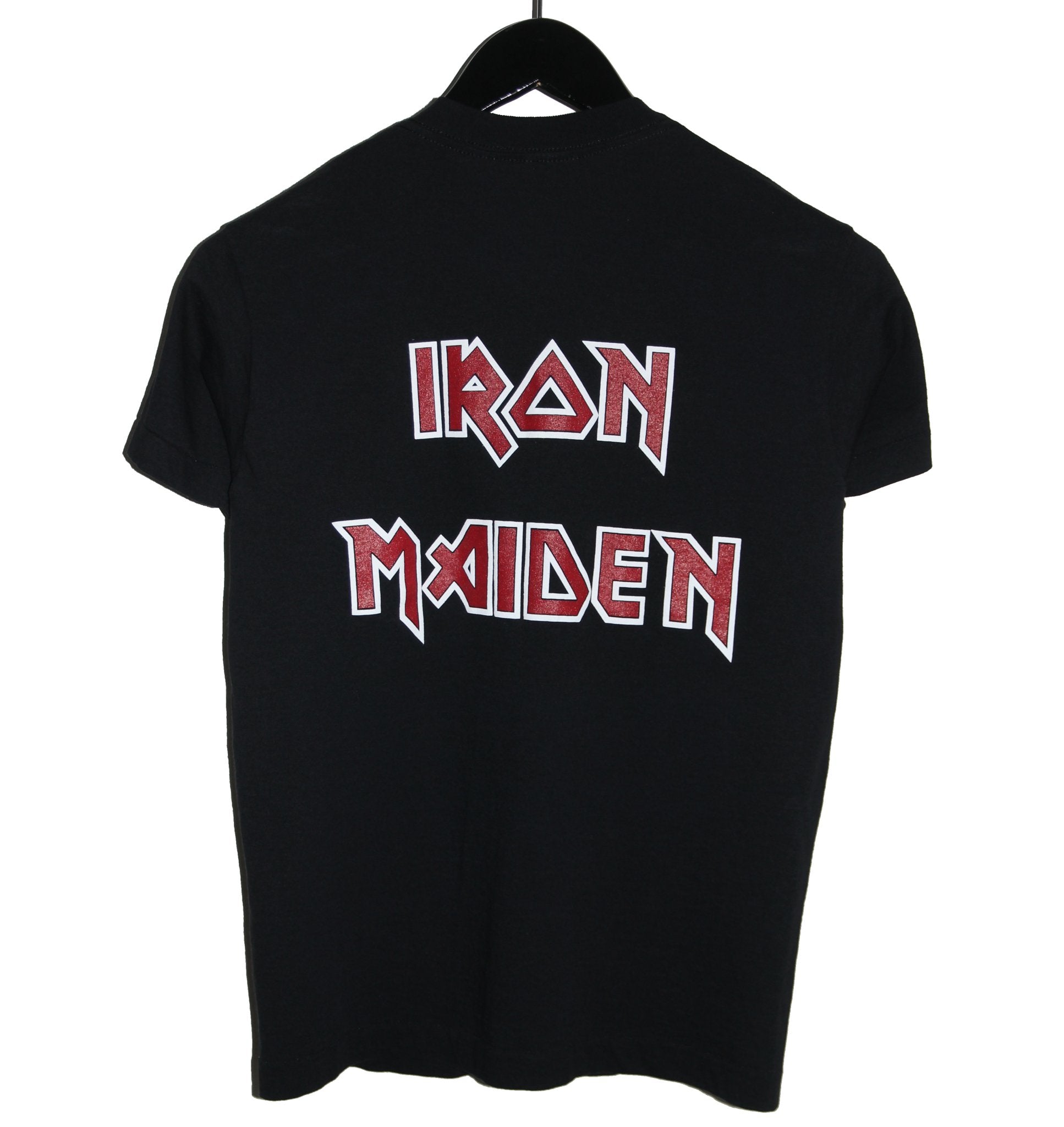 Iron Maiden 1997 Middle Finger Eddie Shirt - Faded AU