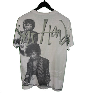 Jimi Hendrix 90's All Over Print Memorial Shirt - Faded AU
