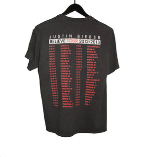 Justin Bieber 2012 Believe Tour Shirt - Faded AU