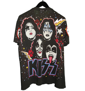 KISS 1992 Revenge All Over Print Shirt - Faded AU