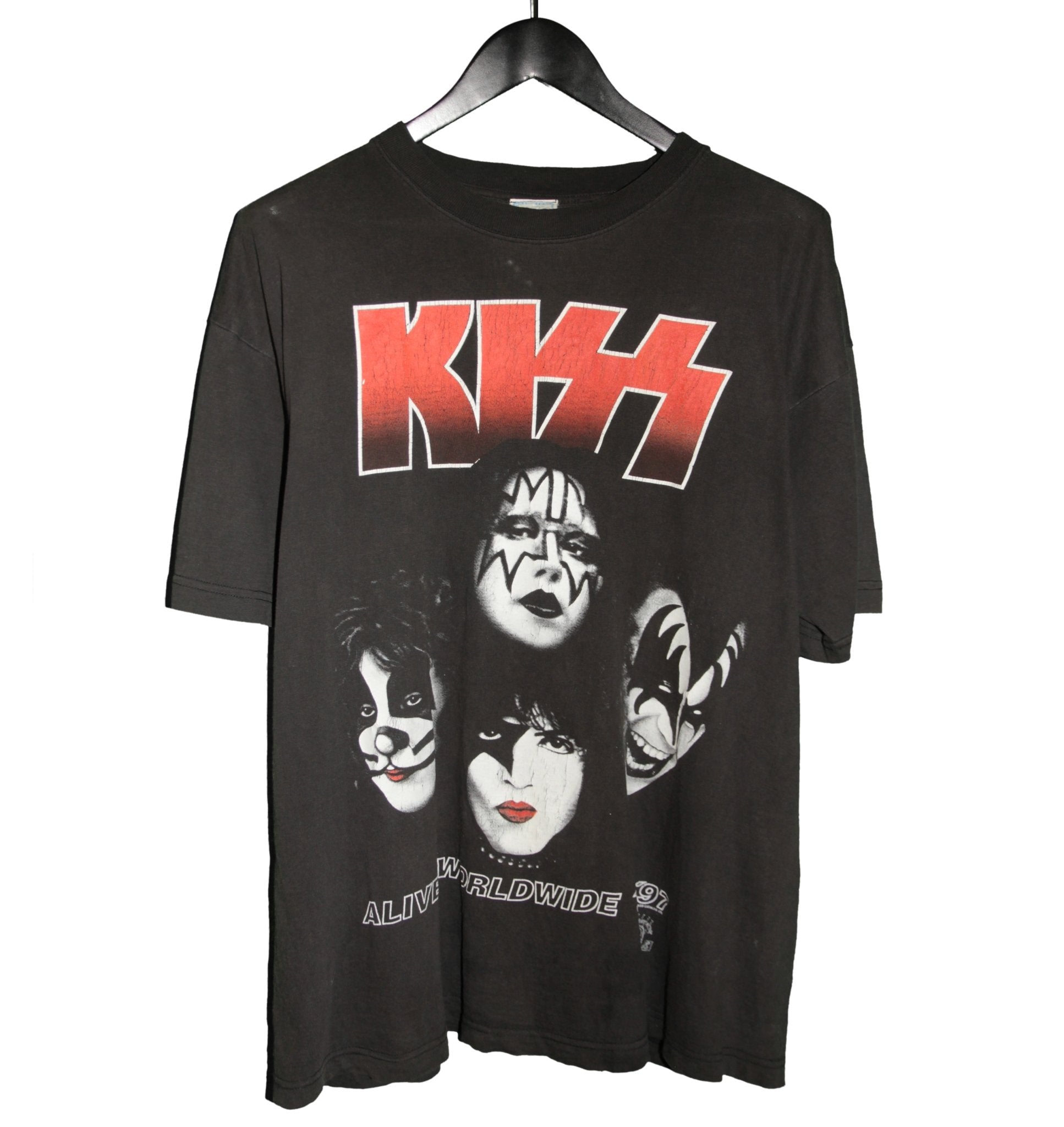 KISS 1996 Alive/Worldwide Tour Shirt - Faded AU
