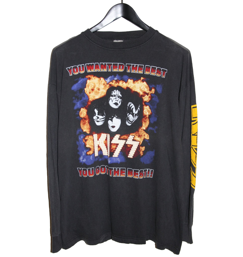 KISS 1996 European Tour Long Sleeve - Faded AU