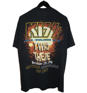 KISS 1996/97 World Domination Tour Shirt - Faded AU
