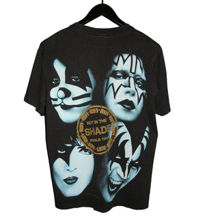 KISS 1997 Hot in the Shade All Over Print Tour Shirt - Faded AU