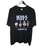KISS 2001 Farewell Tour Shirt - Faded AU