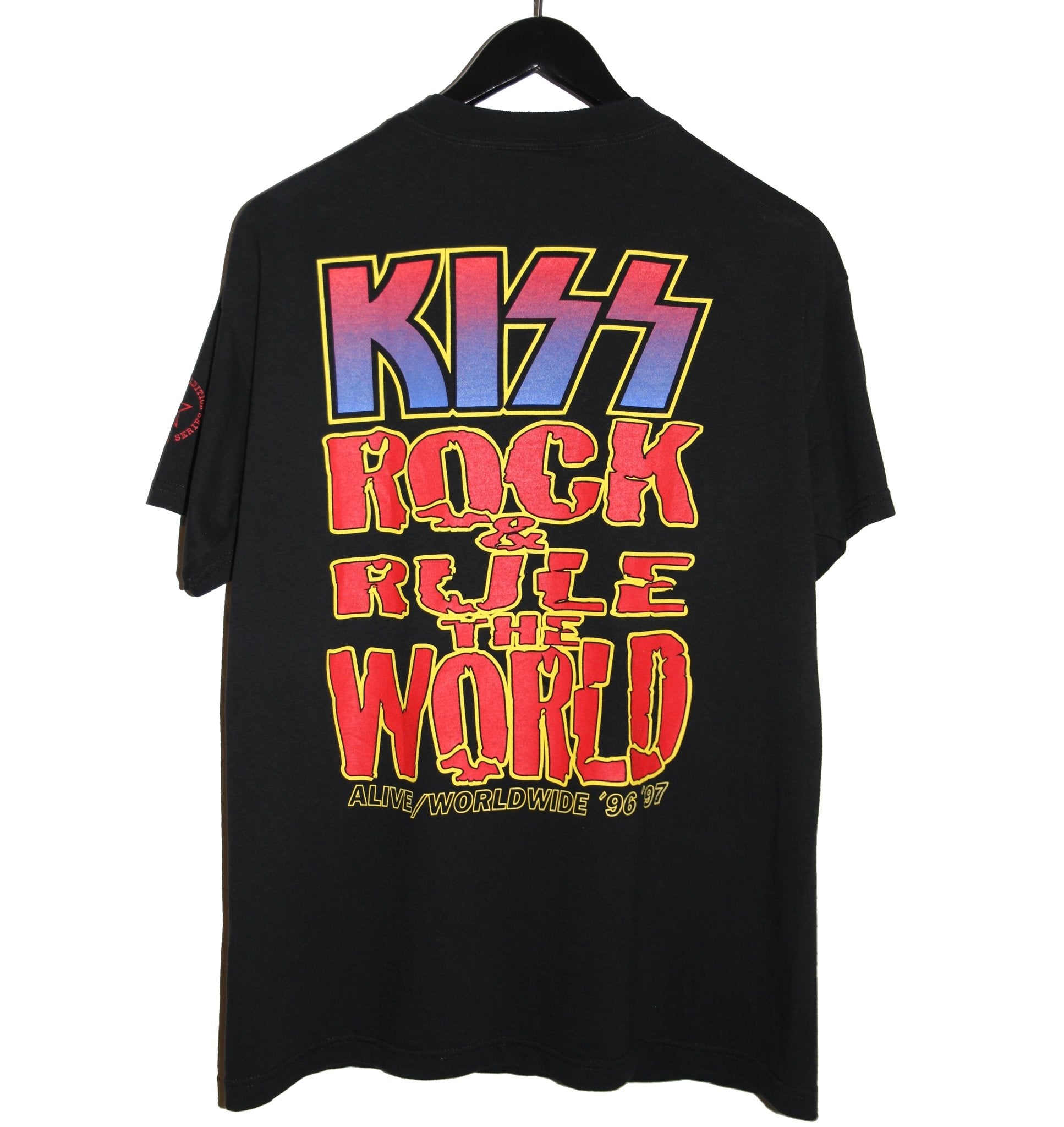 KISS 96/97 Alive/Worldwide USA Tour Shirt - Faded AU