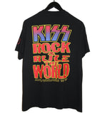 KISS 96/97 Alive/Worldwide USA Tour Shirt - Faded AU