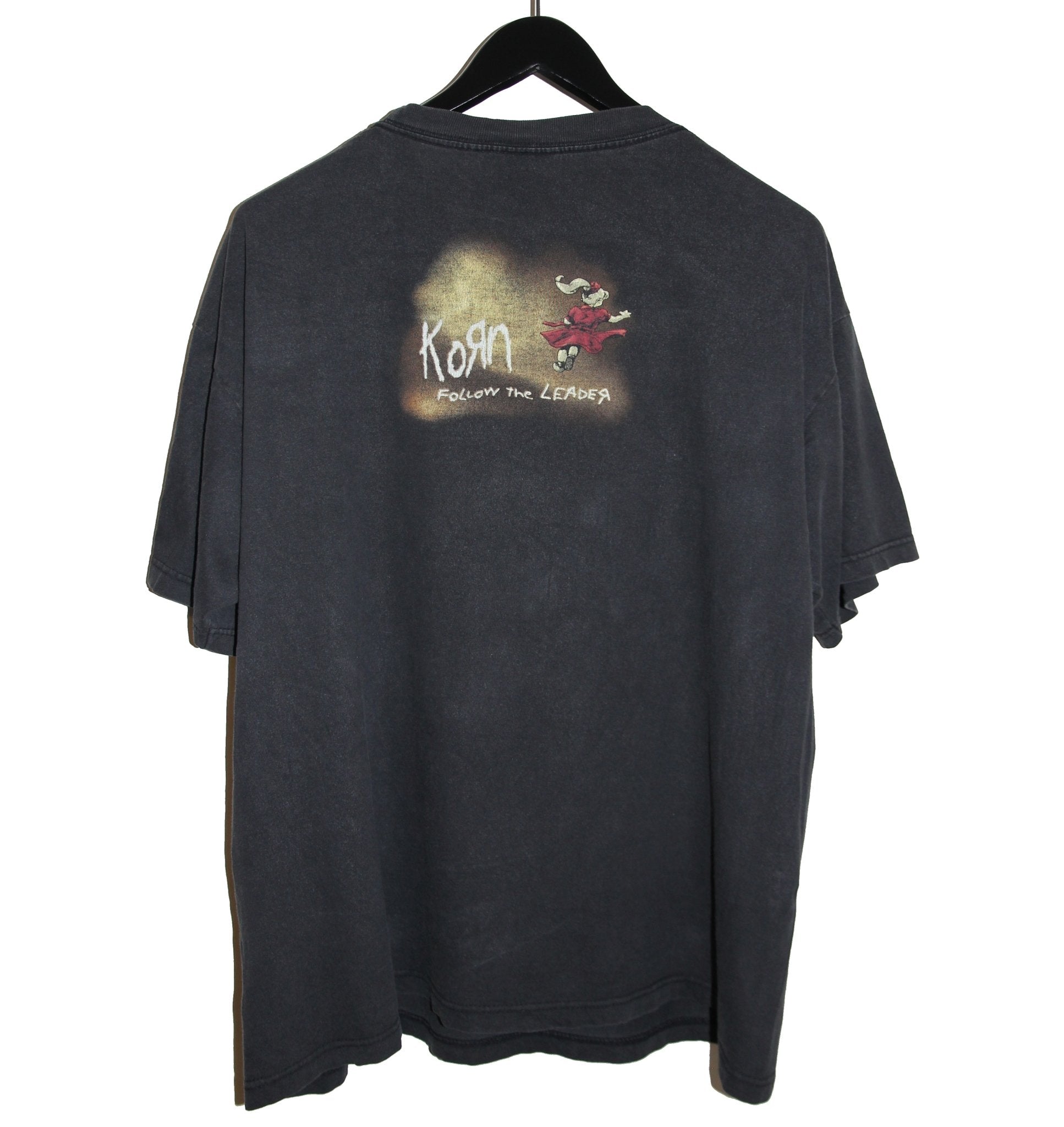 Korn 1998 Follow The Leader Album Shirt - Faded AU
