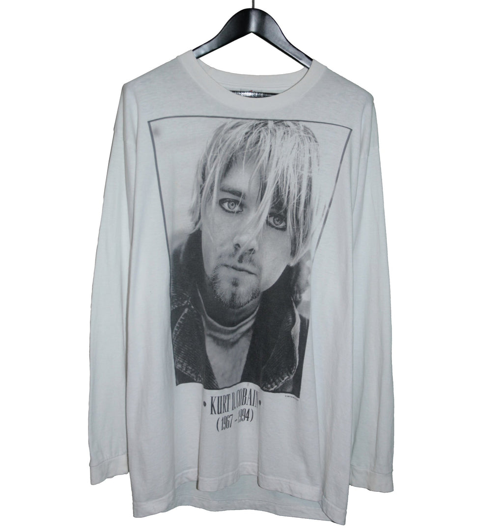 Kurt Cobain 1994 Memorial Longsleeve Shirt - Faded AU