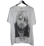 Kurt Cobain 1994 Portrait Memorial Shirt - Faded AU