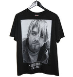 Kurt Cobain 1994 Portrait Memorial Shirt - Faded AU