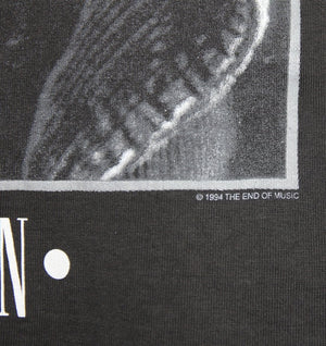 Kurt Cobain 1994 Portrait Memorial Shirt - Faded AU
