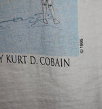 Kurt Cobain 1995 Portrait Memorial Shirt - Faded AU
