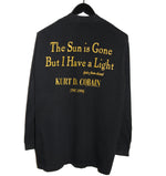 Kurt Cobain 1995 Sun is Gone Memorial Long Sleeve - Faded AU