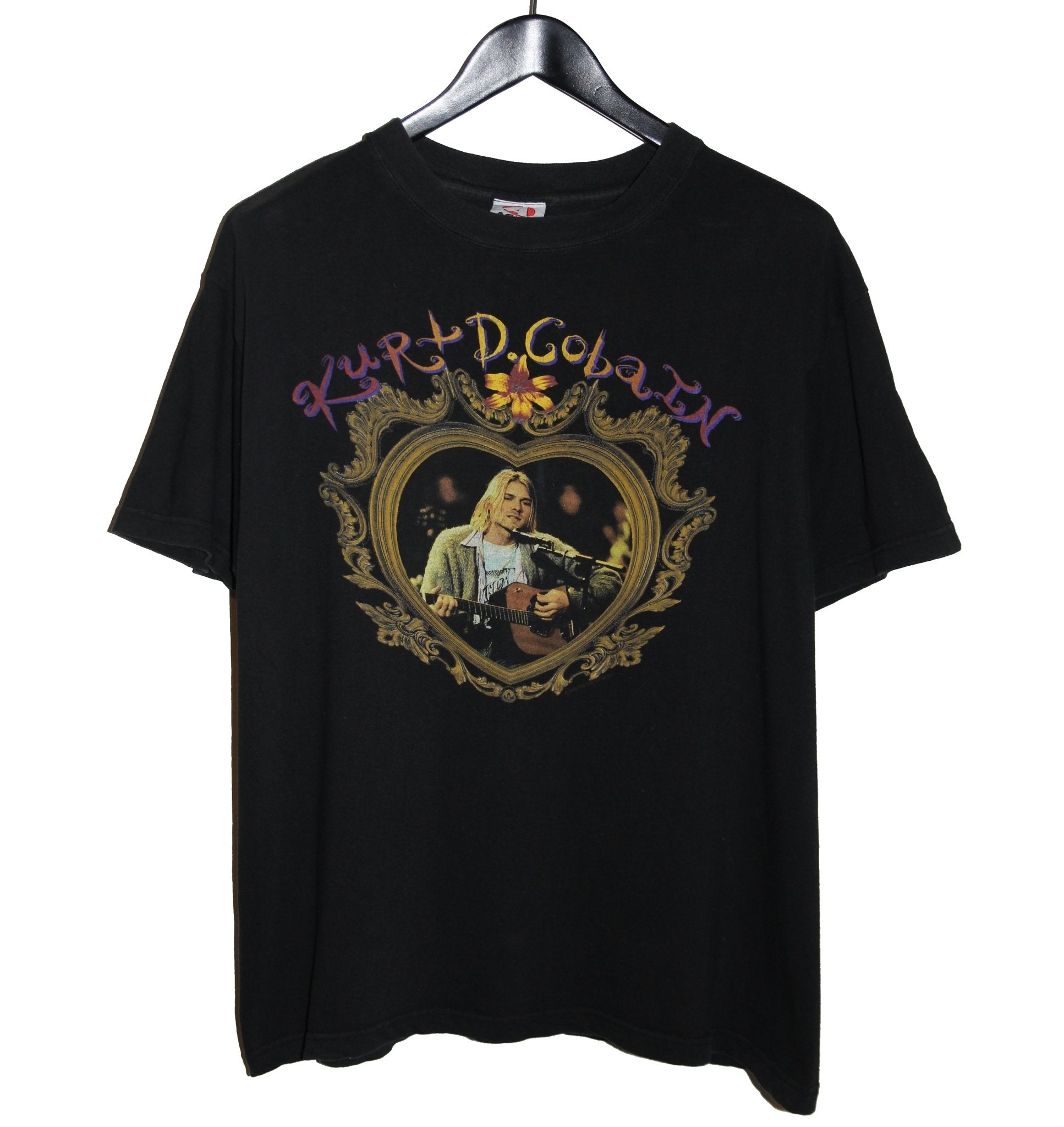 Kurt Cobain 1995 Sun is Gone Memorial Shirt - Faded AU