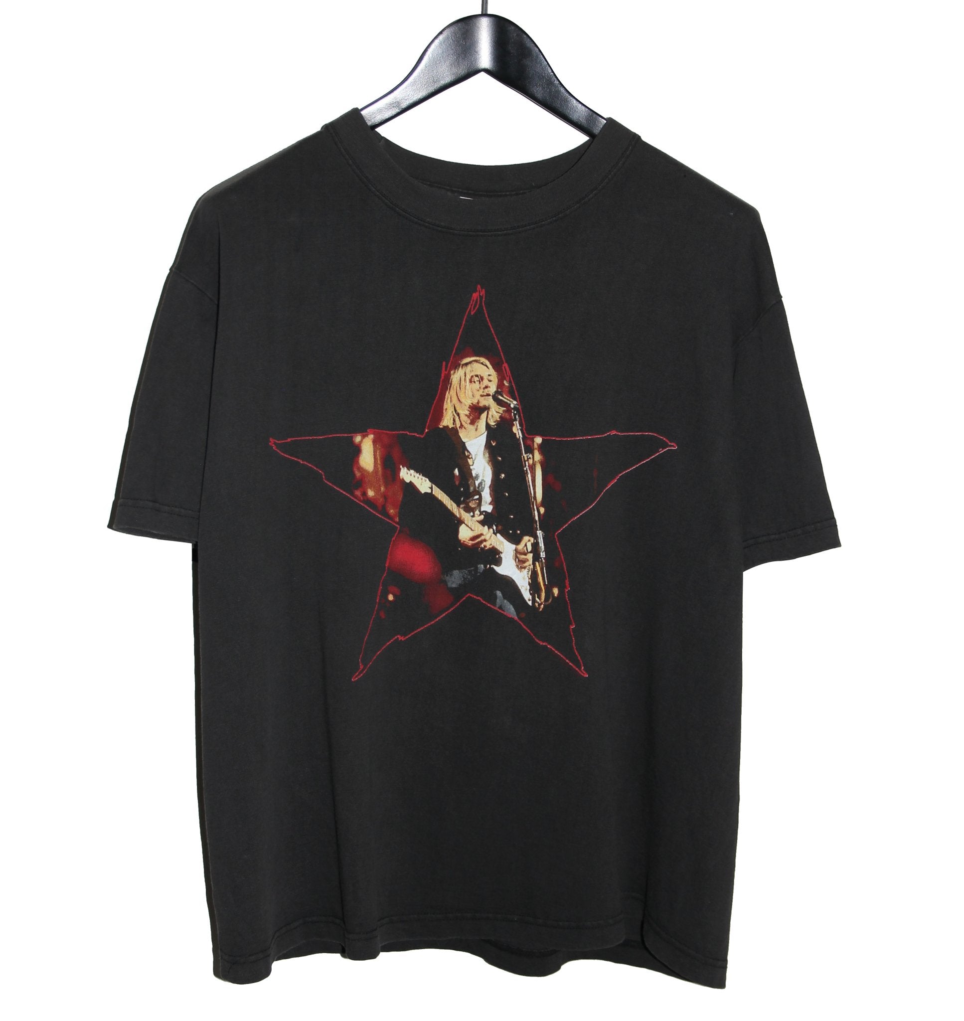 Kurt Cobain 1996 Star Shirt - Faded AU