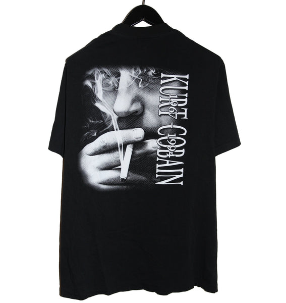 Kurt Cobain 2000's Bootleg Memorial Shirt X-LARGE – Faded AU