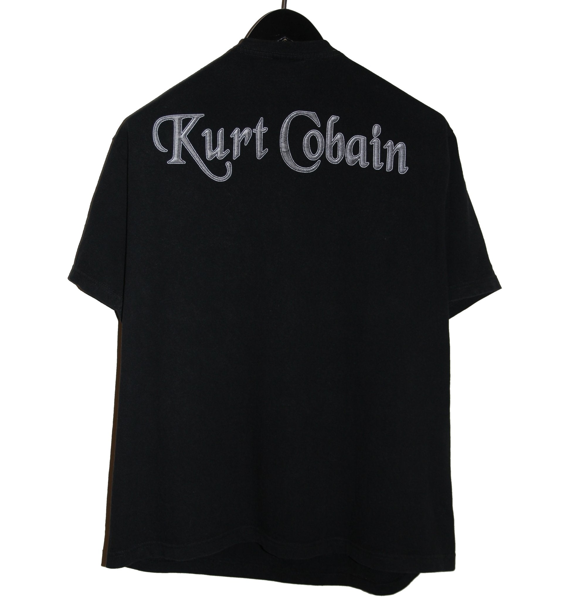 Kurt Cobain 2000's Bootleg Memorial Shirt - Faded AU