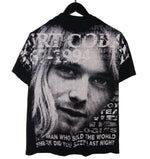 Kurt Cobain 90's All Over Print Memorial Shirt - Faded AU