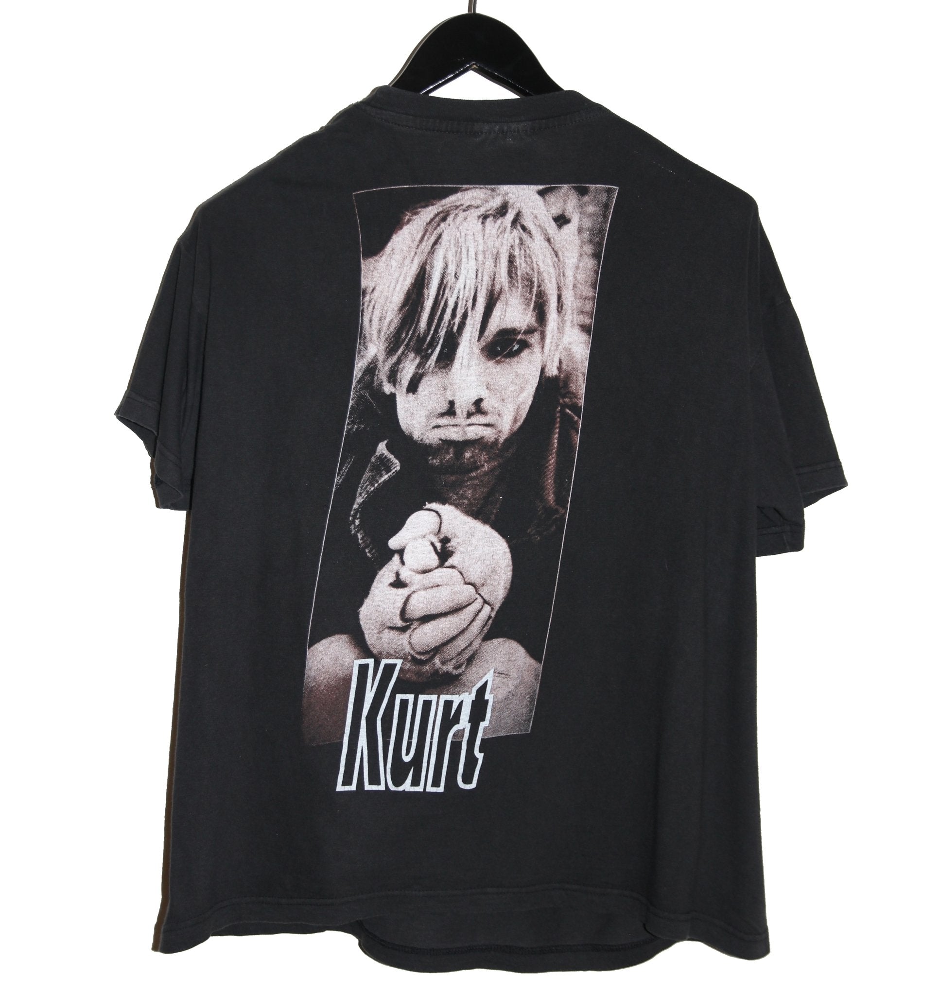 Kurt Cobain 90's Empire Memorial Shirt - Faded AU