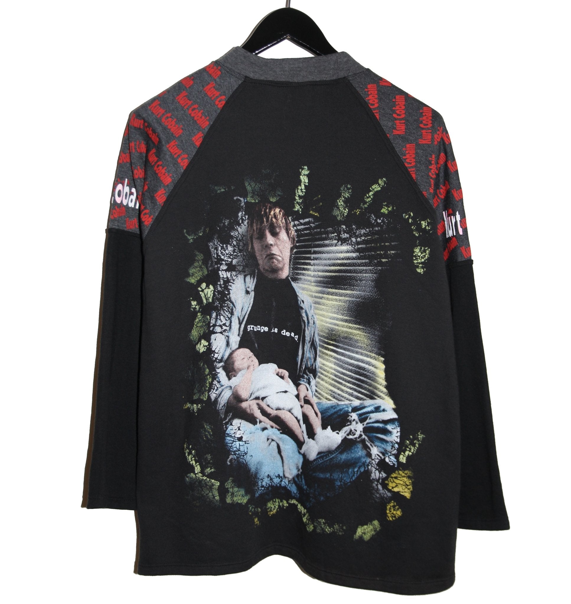 Kurt Cobain 90's European Bootleg Sweatshirt - Faded AU