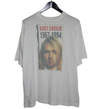Kurt Cobain 90's Memorial Shirt - Faded AU