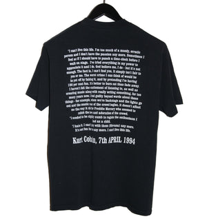 Kurt Cobain 90's Memorial Shirt - Faded AU
