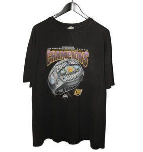 LA Lakers 2000 NBA Championship Shirt - Faded AU