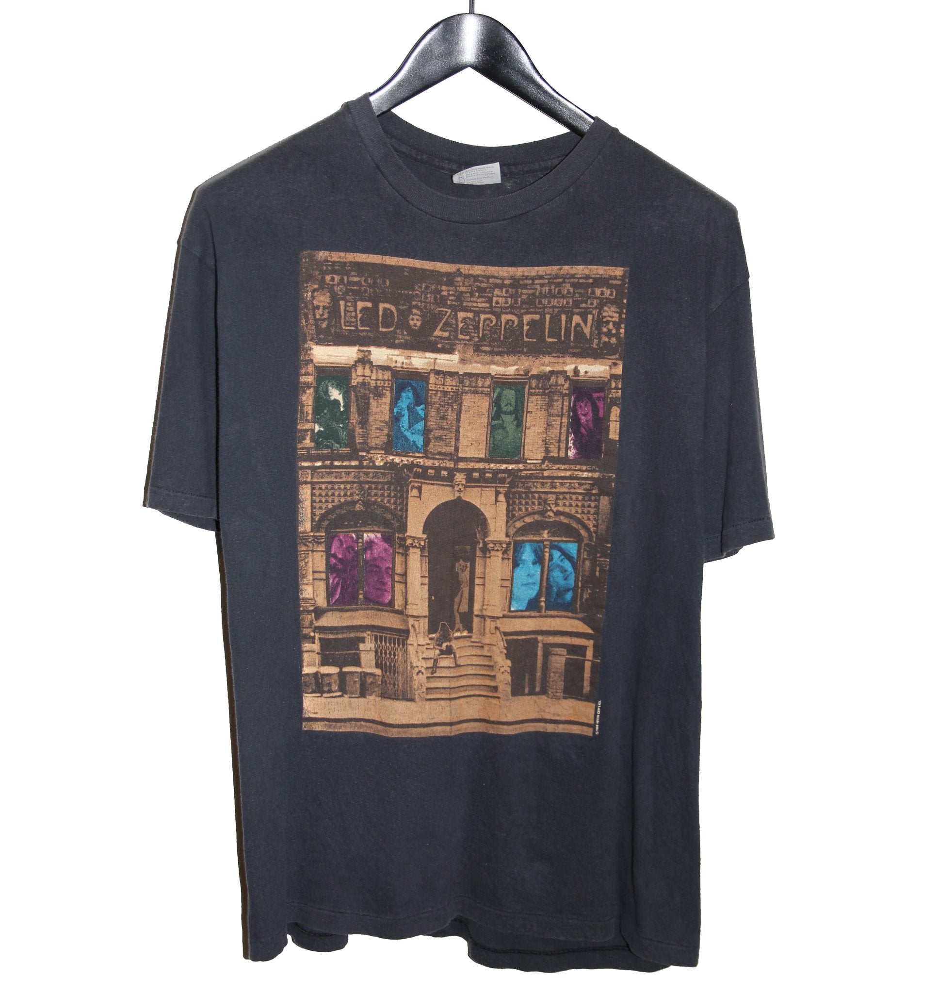 Led Zeppelin 1988 Physical Graffiti Album Shirt - Faded AU