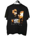 Lennox Lewis vs. Mike Tyson 2002 Promotional Boxing Shirt - Faded AU