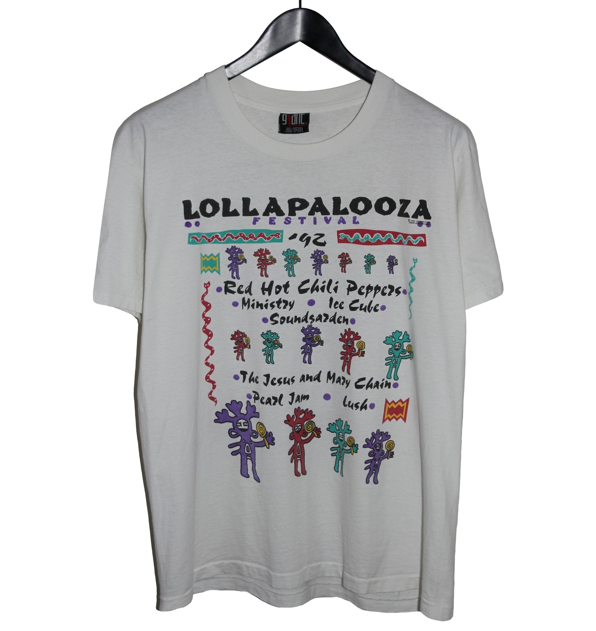 Lollapalooza 1992 Festival Shirt - Faded AU