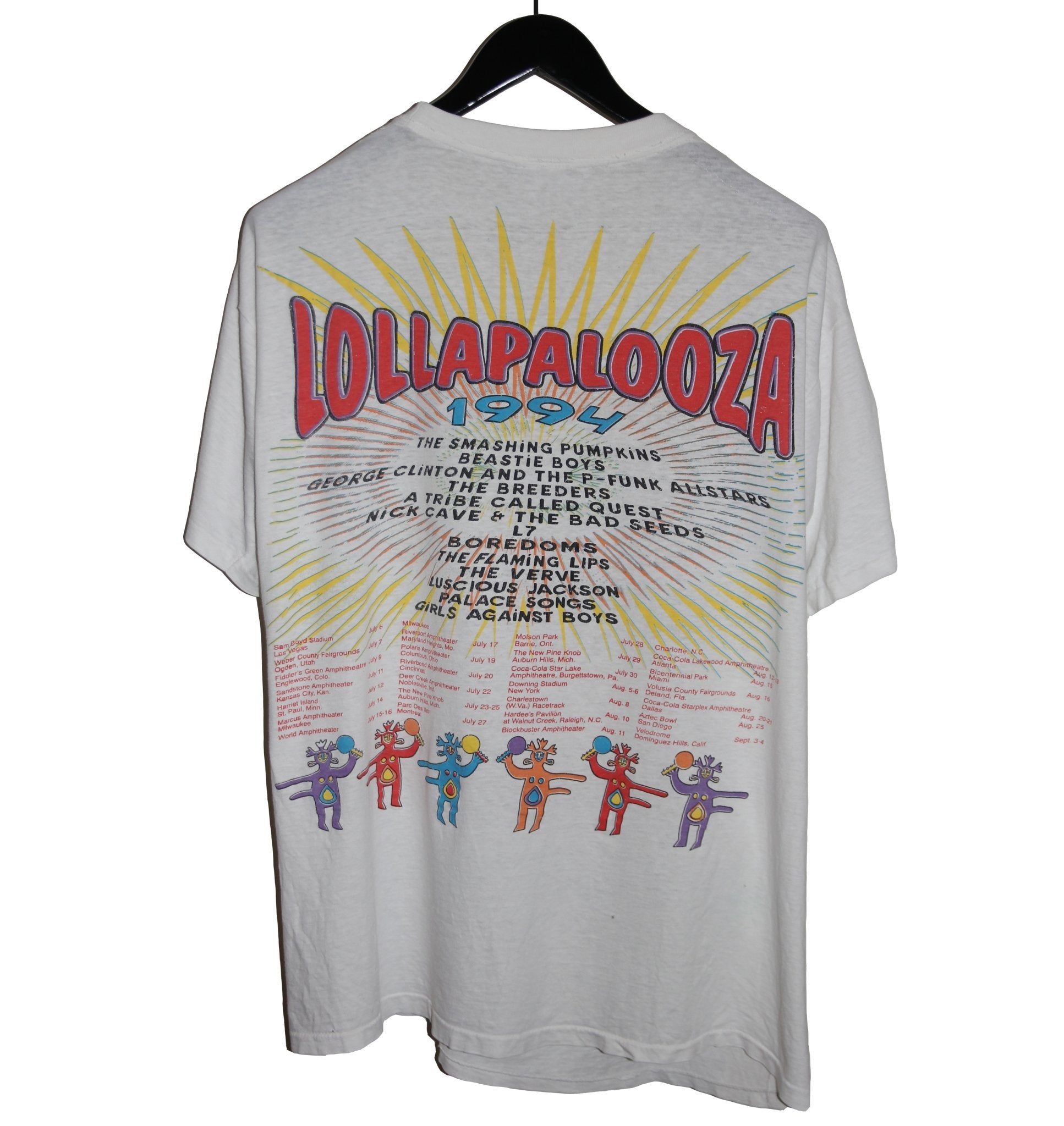 Lollapalooza 1994 Tour Shirt - Faded AU