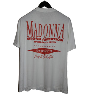 Madonna 1990 Blond Ambition World Tour Shirt - Faded AU