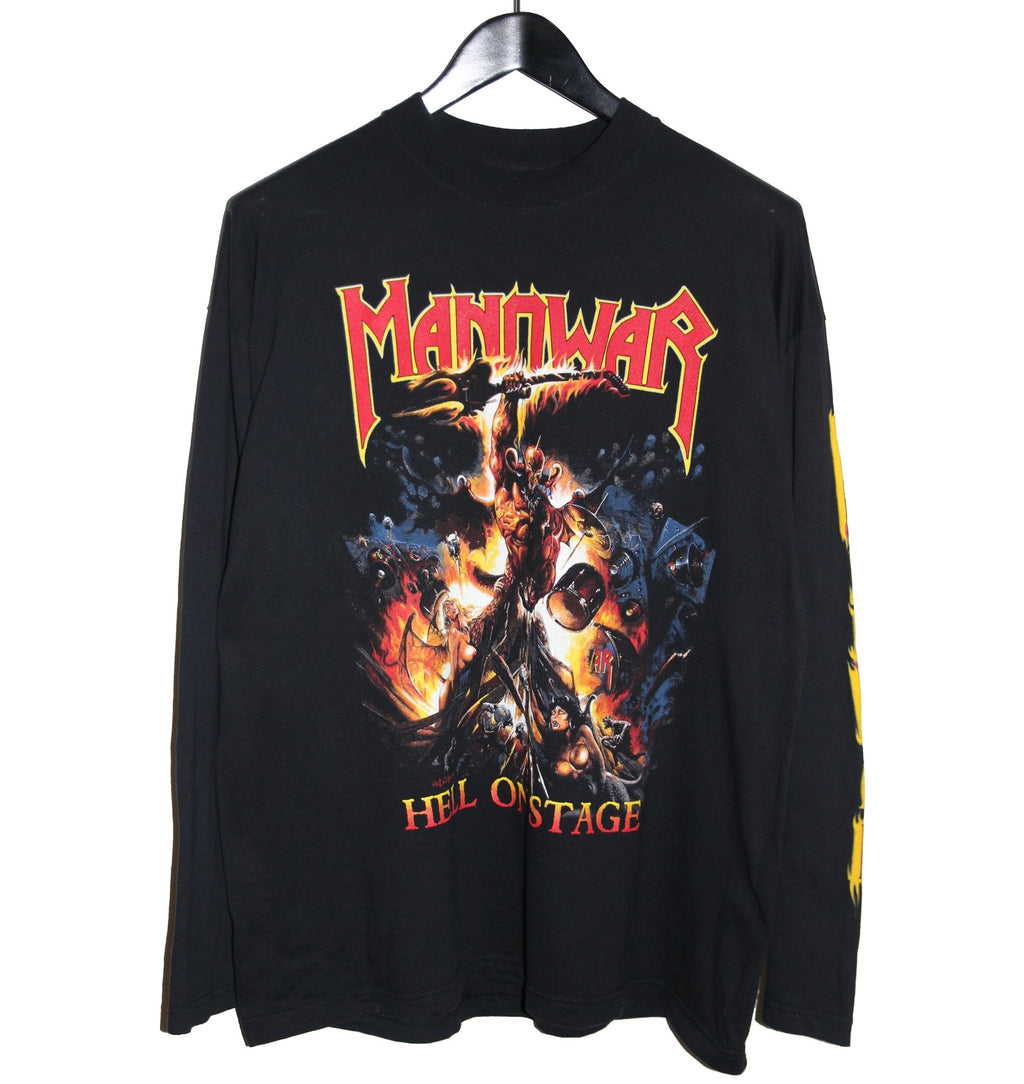 Manowar 1999 Hell on Stage Album Long Sleeve - Faded AU