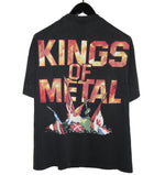 Manowar 90's Kings of Metal Album Shirt - Faded AU