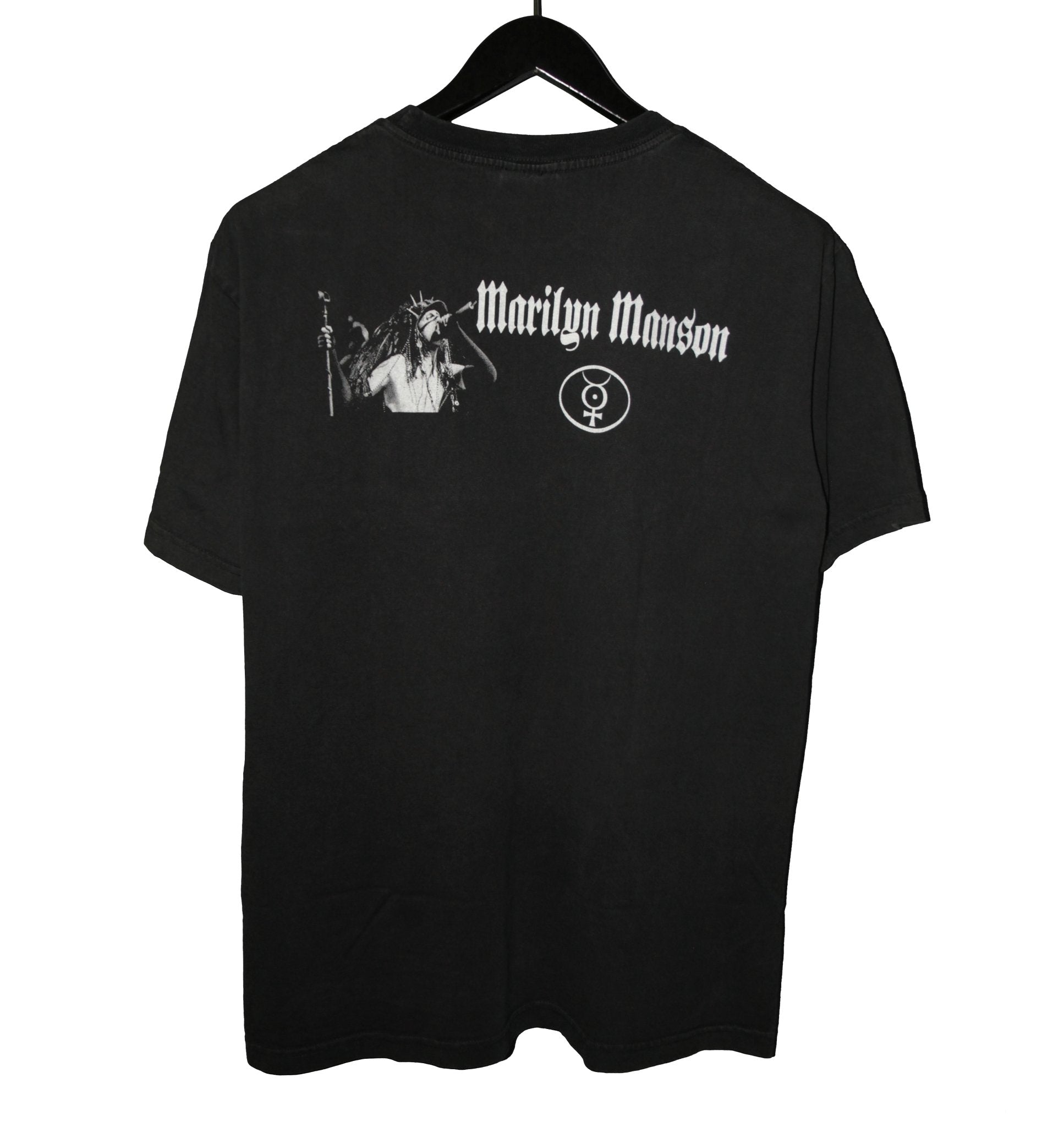 Marilyn Manson 00's The Reverend Shirt - Faded AU