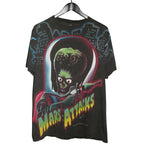 Mars Attacks 1996 All Over Print Movie Shirt - Faded AU