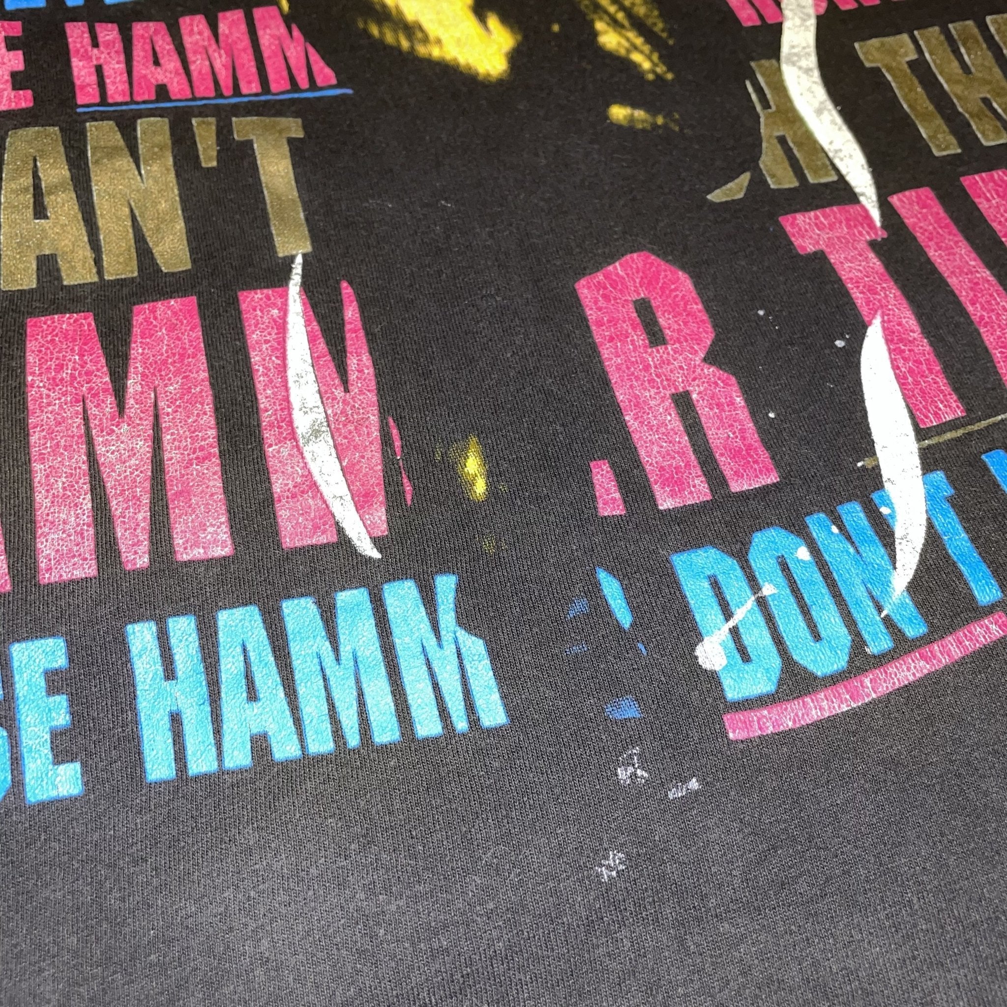 MC Hammer 1990 U Can't Touch This Shirt - Faded AU