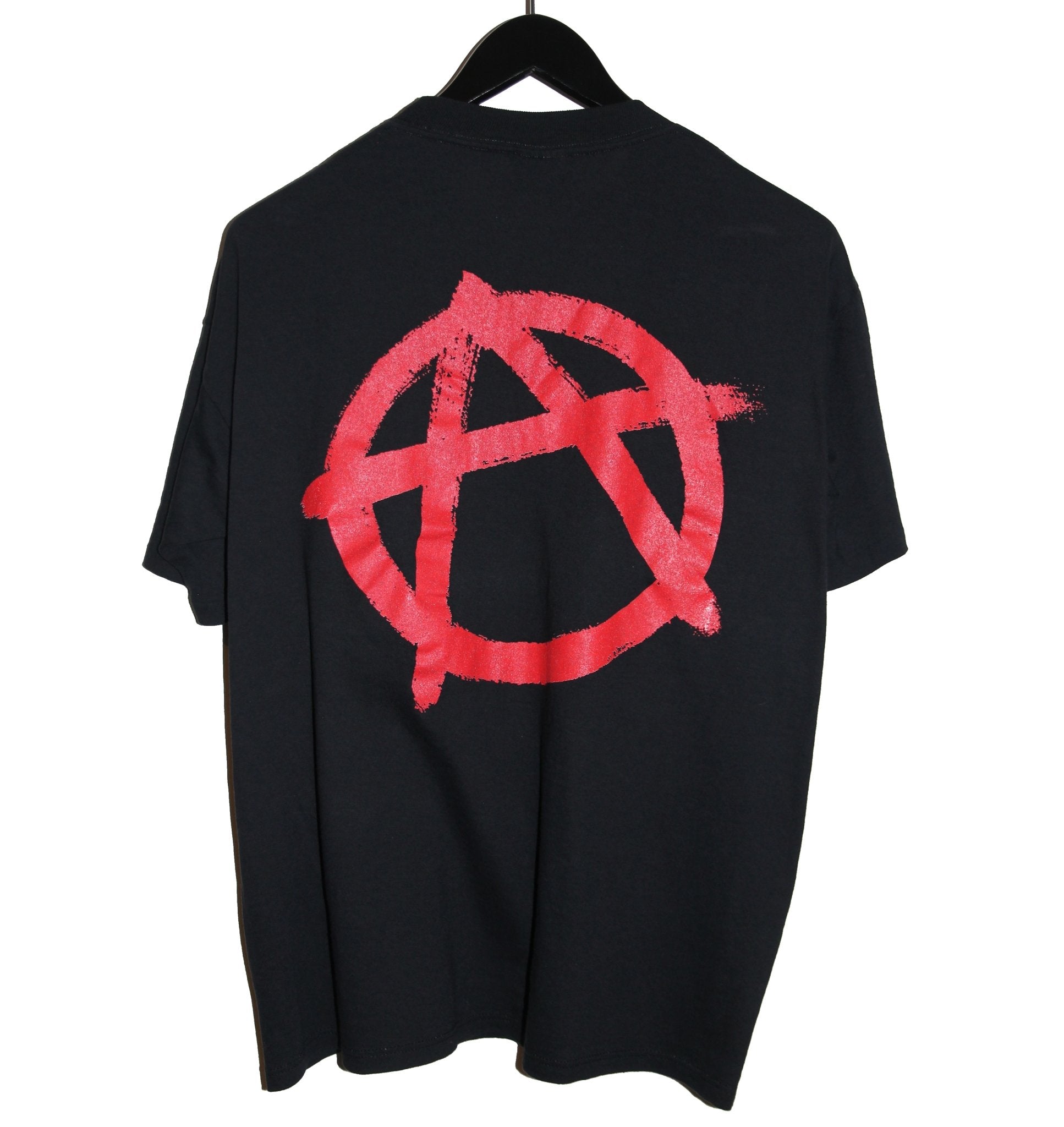 Megadeth 1991 Anarchy Shirt - Faded AU