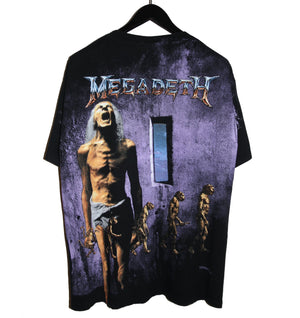 Megadeth 1992 Countdown to Extinction Album All Over Print Shirt - Faded AU