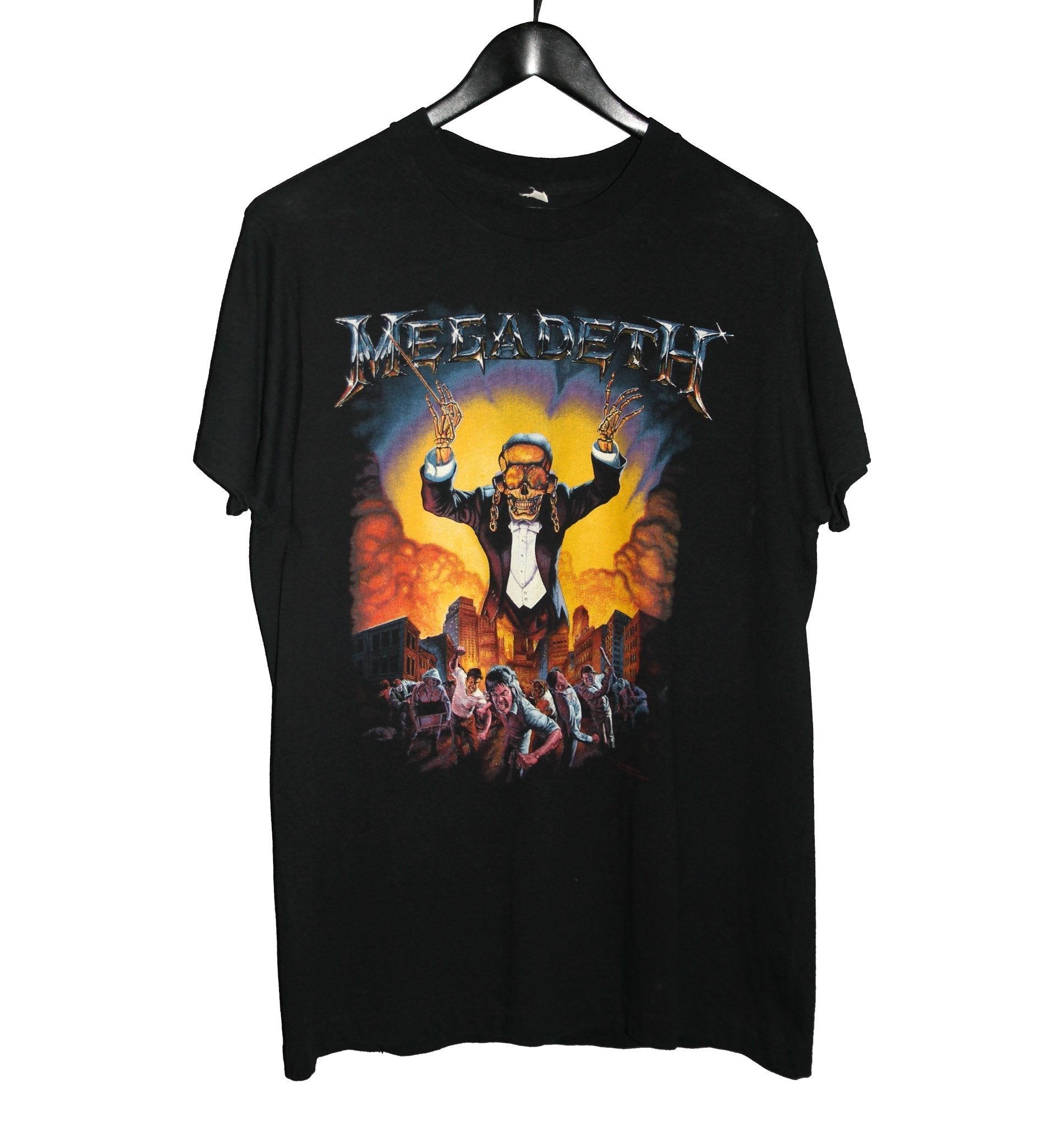 Megadeth 1992 Symphony of Destruction Shirt - Faded AU