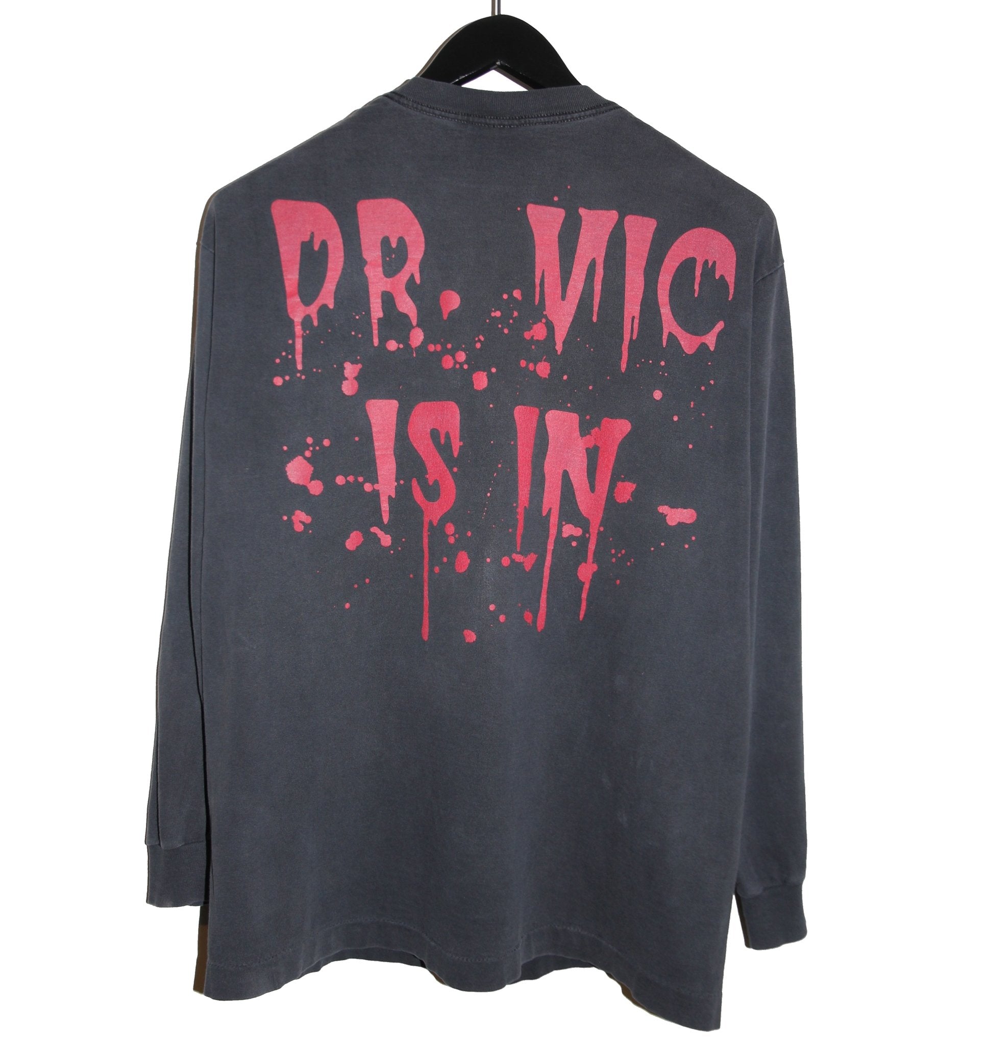 Megadeth 1993 Dr Vic Is In Long Sleeve - Faded AU