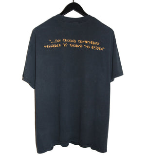 Megadeth 2001 Clockwork Orange Shirt - Faded AU