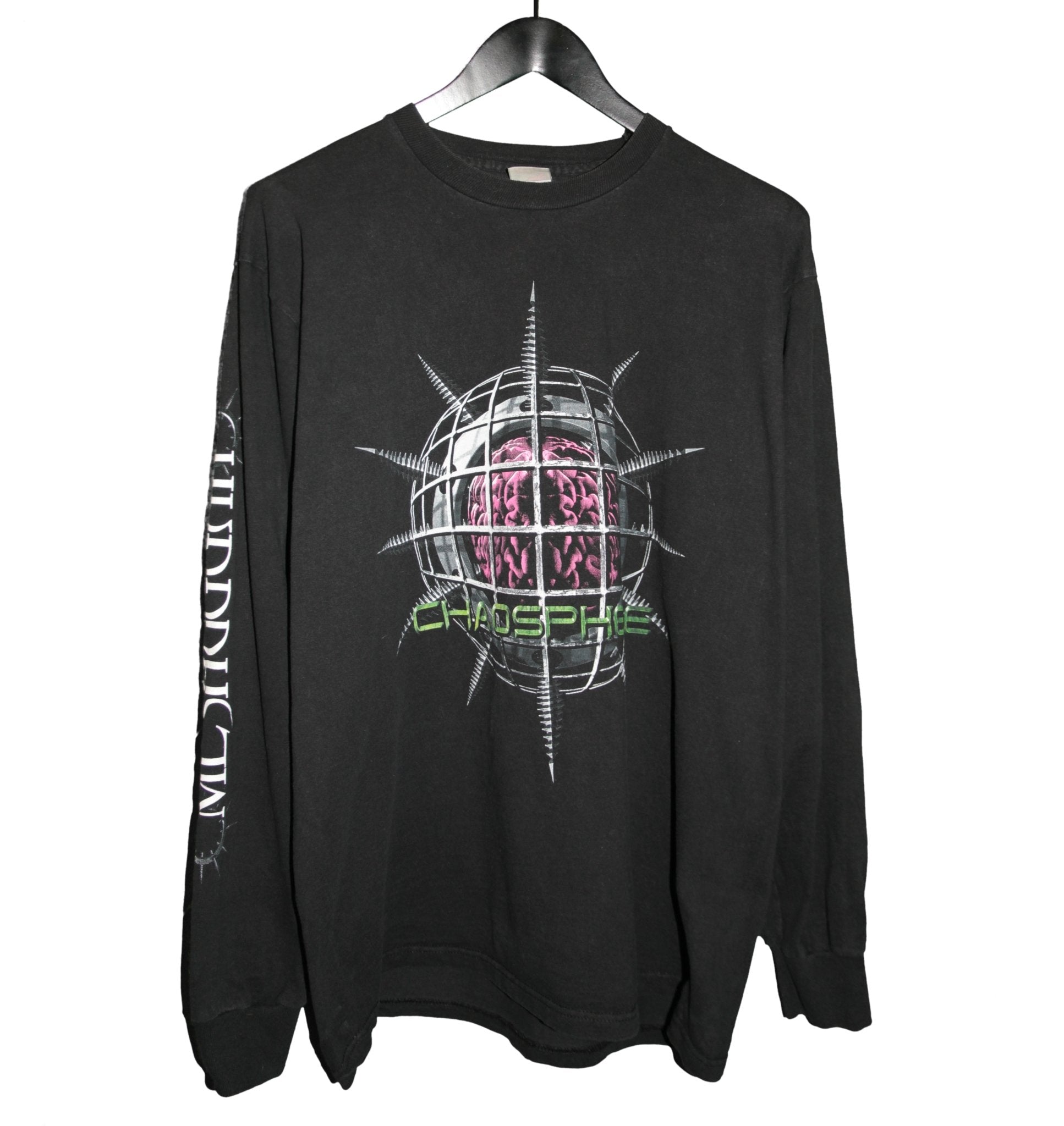 Meshuggah 1998 Chaosphere Longsleeve Shirt - Faded AU